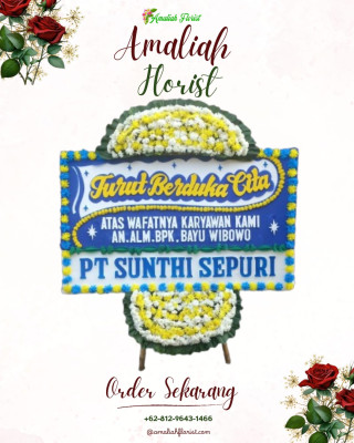 Papan Bunga Duka di Singkil Satu