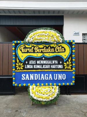 Papan Bunga Duka di Singkil Satu